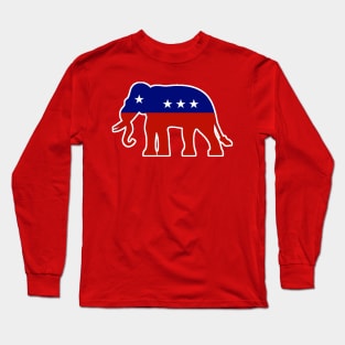 Republican-Elephant Long Sleeve T-Shirt